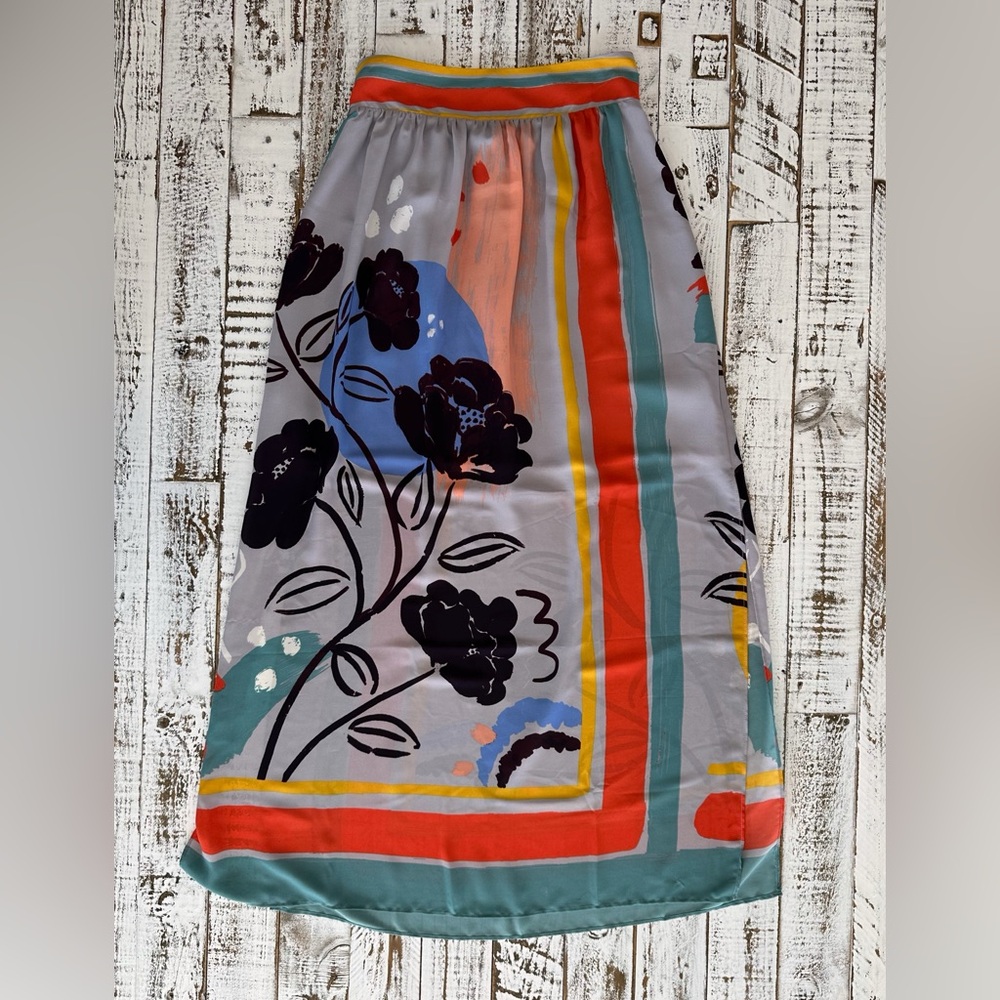 Anthropologie - Maeve Painterly Maxi Skirt - XS - Picture 6 of 6